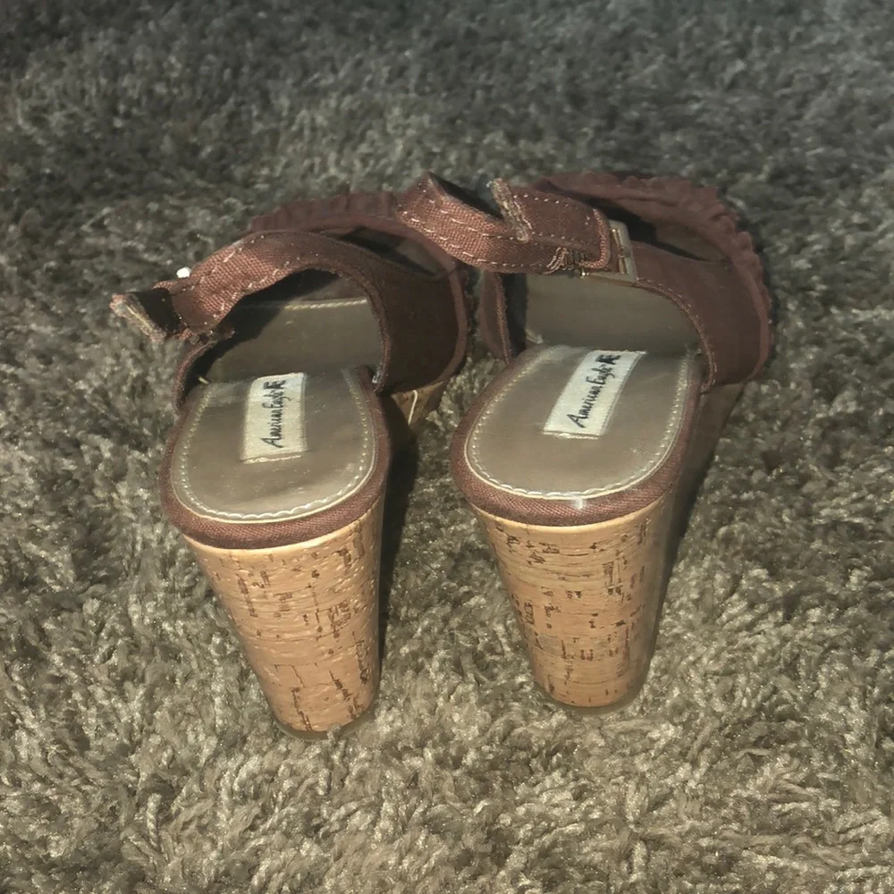 American Eagle by Payless Cork Wedge - Picture 5 of 10